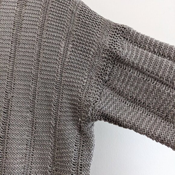 Vince Stitch Crew Linen Sweater - Picture 7 of 9